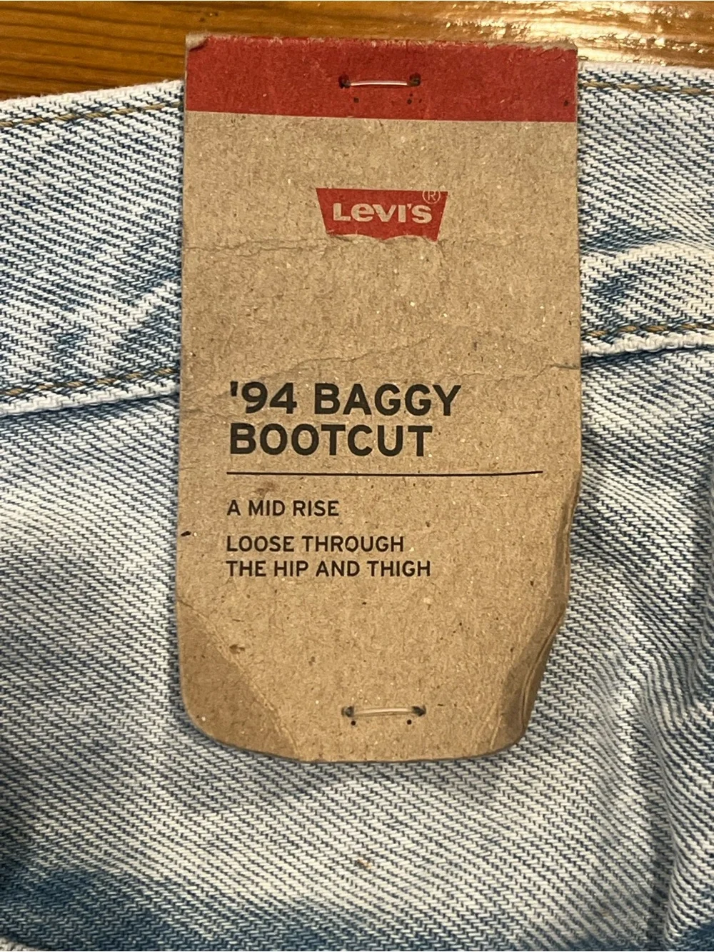 Levi’s Women’s ‘94 Baggy Bootcut Jean • Size 34 • NWT